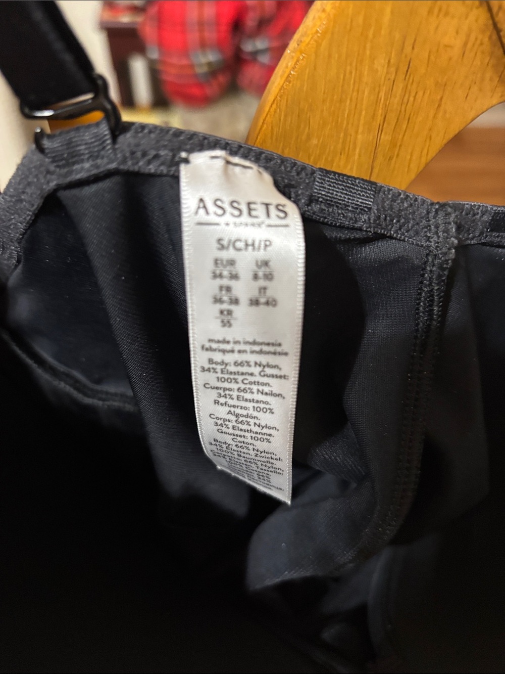 Assets by Spanx Black Wear-4-Ways Shaping Bodysuit - Picture 3 of 7